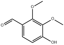 4-Hydroxy-2,3-dimethoxybenzaldehyde Structure