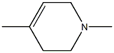 Pyridine, 1,2,3,6-tetrahydro-1,4-dimethyl- Structure