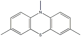 10H-Phenothiazine, 3,7,10-trimethyl- 구조식 이미지