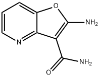 Furo[3,2-b]pyridine-3-carboxamide, 2-amino- Structure