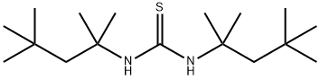 Thiourea,N,N'-bis(1,1,3,3-tetramethylbutyl)- 구조식 이미지
