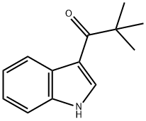 1-Propanone, 1-(1H-indol-3-yl)-2,2-dimethyl- 구조식 이미지