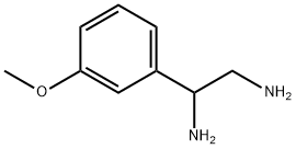 1-(3-Methoxy-phenyl)-ethane-1,2-diamine 구조식 이미지