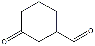 Cyclohexanecarboxaldehyde, 3-oxo- 구조식 이미지