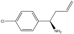 (1R)-1-(4-CHLOROPHENYL)BUT-3-EN-1-AMINE Structure