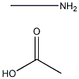 Methanamine Acetate 구조식 이미지