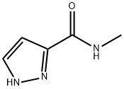 N-methyl-1H-pyrazole-3-carboxamide 구조식 이미지