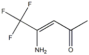 3-Penten-2-one, 4-amino-5,5,5-trifluoro- Structure