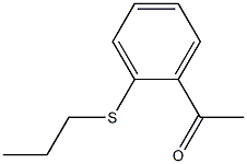 1-(2-propylsulfanylphenyl)ethanone Structure