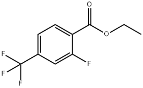 Ethyl 2-fluoro-4-(trifluoromethyl)benzoate Structure