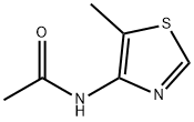 N-(5-methyl-1,3-thiazol-4-yl)acetamide 구조식 이미지