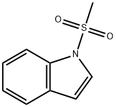 1H-Indole, 1-(methylsulfonyl)- Structure