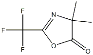 5(4H)-Oxazolone, 4,4-dimethyl-2-(trifluoromethyl)- Structure