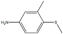 Benzenamine, 3-methyl-4-(methylthio)- 구조식 이미지