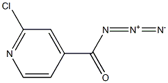 4-Pyridinecarbonyl azide, 2-chloro- 구조식 이미지