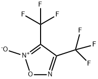 1,2,5-Oxadiazole, 3,4-bis(trifluoromethyl)-, 2-oxide Structure