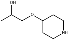 1-(4-Piperidinyloxy)-2-propanol Structure