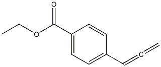 Benzoic acid, 4-(1,2-propadienyl)-, ethyl ester 구조식 이미지