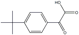 2-(4-(Tert-butyl)phenyl)-2-oxoacetic acid 구조식 이미지