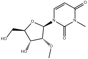 N3-Methyl-2'-O-methyluridine 구조식 이미지