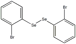 Diselenide, bis(2-bromophenyl) Structure