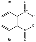 Benzene, 1,4-dibromo-2,3-dinitro- 구조식 이미지
