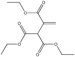 2-Propene-1,1,2-tricarboxylic acid, triethyl ester Structure