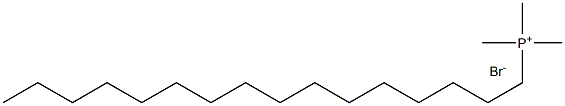 Phosphonium, hexadecyltrimethyl-, bromide Structure