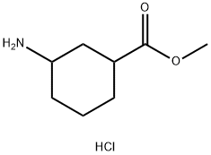 Methyl 3-aminocyclohexanecarboxylate hydrochloride Structure