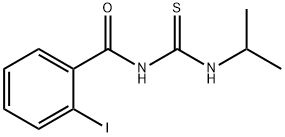 2-iodo-N-[(isopropylamino)carbonothioyl]benzamide 구조식 이미지