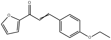 (2E)-3-(4-ethoxyphenyl)-1-(furan-2-yl)prop-2-en-1-one Structure