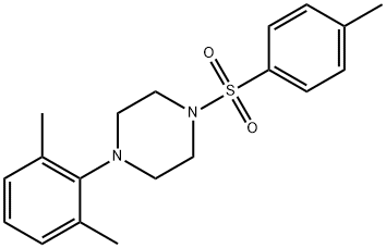 1-(2,6-dimethylphenyl)-4-tosylpiperazine Structure