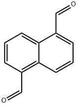 naphthalene-1,5-dicarboxaldehyde Structure