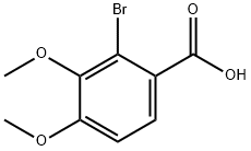 Benzoic acid, 2-bromo-3,4-dimethoxy- 구조식 이미지