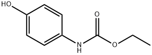 ETHYL 4-HYDROXYPHENYLCARBAMATE Structure