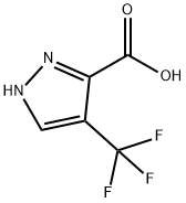 4-Trifluoromethyl-1H-pyrazole-3-carboxylic acid Structure