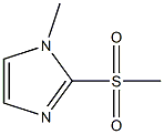 1H-Imidazole,1-methyl-2-(methylsulfonyl)- 구조식 이미지