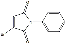 3-bromo-1-phenyl-1H-pyrrole-2,5-dione 구조식 이미지