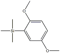 (2,5-dimethoxyphenyl)-trimethylsilane Structure