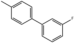 1,1'-Biphenyl, 3-fluoro-4'-methyl- Structure