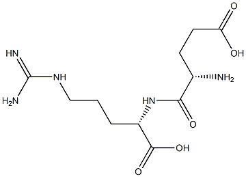 L-Arginine, L-a-glutamyl- 구조식 이미지