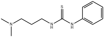 Thiourea, N-[3-(dimethylamino)propyl]-N'-phenyl- Structure