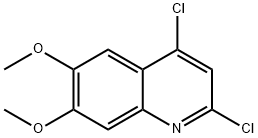 2,4-dichloro-6,7-dimethoxyquinoline Structure