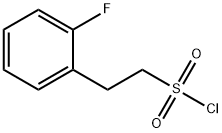 2-(2-fluorophenyl)ethane-1-sulfonyl chloride Structure