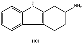 2,3,4,9-tetrahydro-1H-carbazol-2-amine:hydrochloride Structure