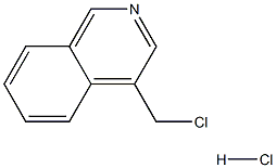 4-(chloromethyl)isoquinoline hydrochloride Structure