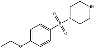 1-[(4-ethoxyphenyl)sulfonyl]piperazine Structure