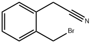 Benzeneacetonitrile, 2-(bromomethyl)- Structure