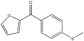 furan-2-yl-(4-methylsulfanylphenyl)methanone 구조식 이미지