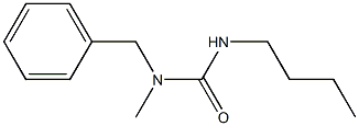 1-benzyl-3-butyl-1-methyl-urea Structure